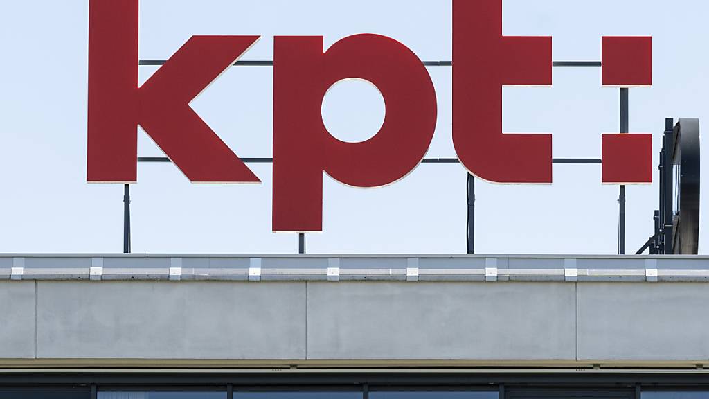Logo des Krankenversicherers KPT auf dem Hauptsitz in Bern-Wankdorf. (Archivbild)