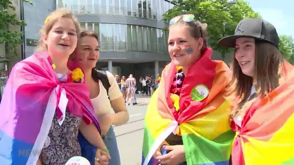 Tausende machen Zürich zur grossen Gay-Party