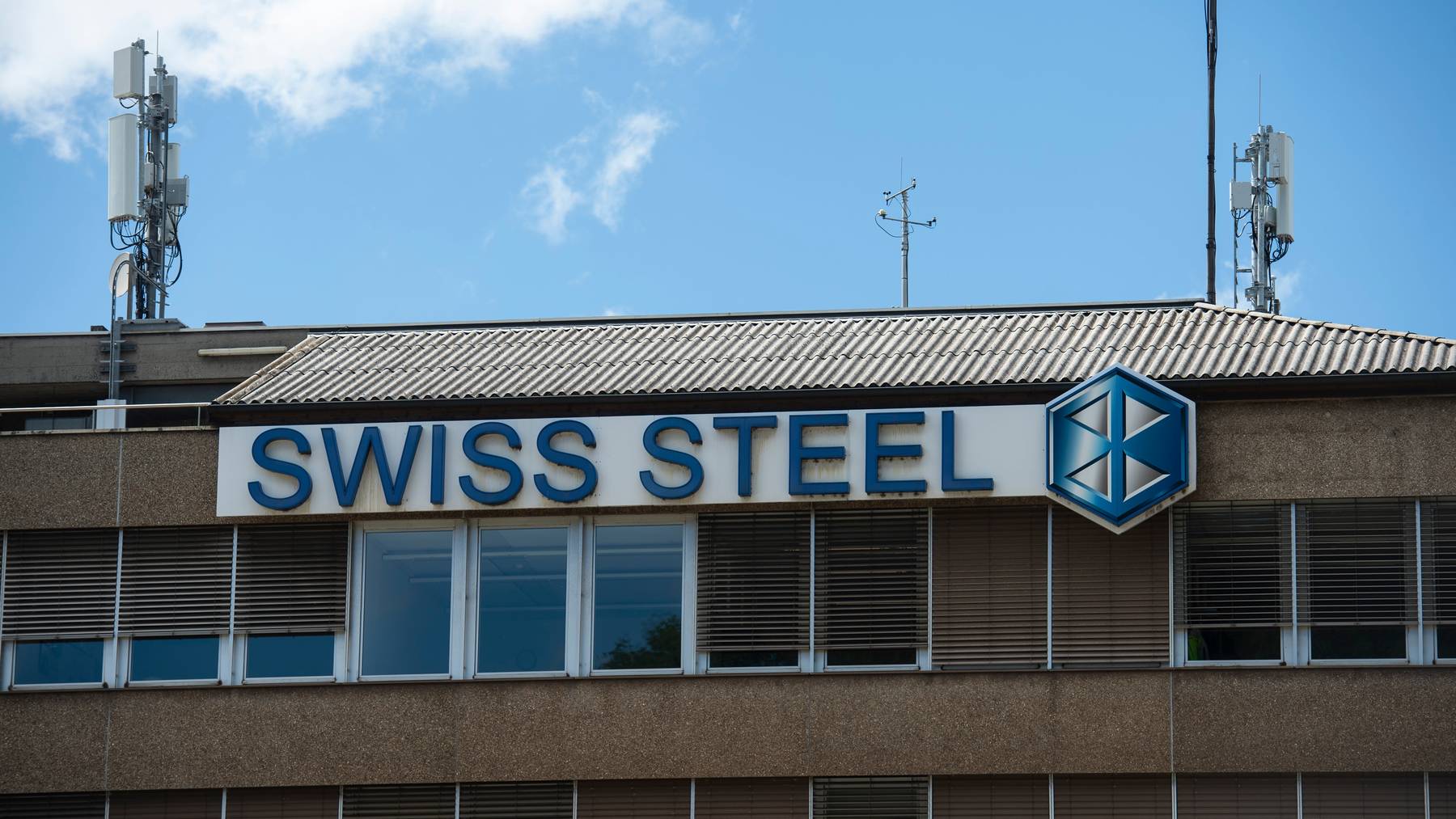 Stahlwerk von Swiss Steel in Emmenbrücke LU.