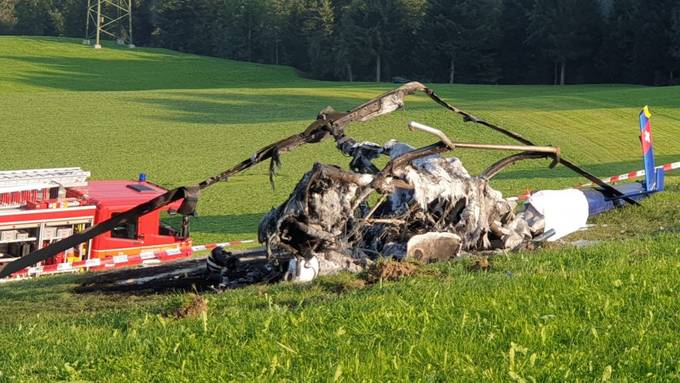 59-Jähriger stirbt bei Helikopter-Absturz