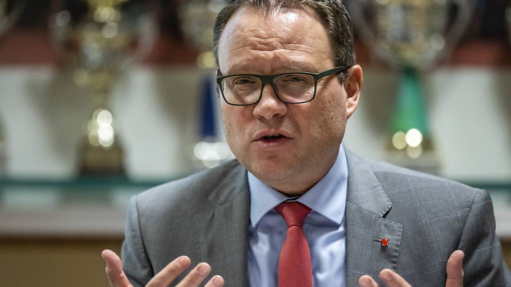 Der Schwyzer Regierungsrat Damian Meier (FDP). (Archivaufnahme)