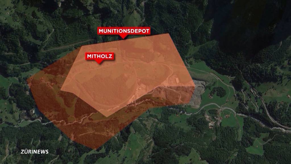 Evakuierung wegen Munitionslager: Mitholz wird zum Geisterdorf