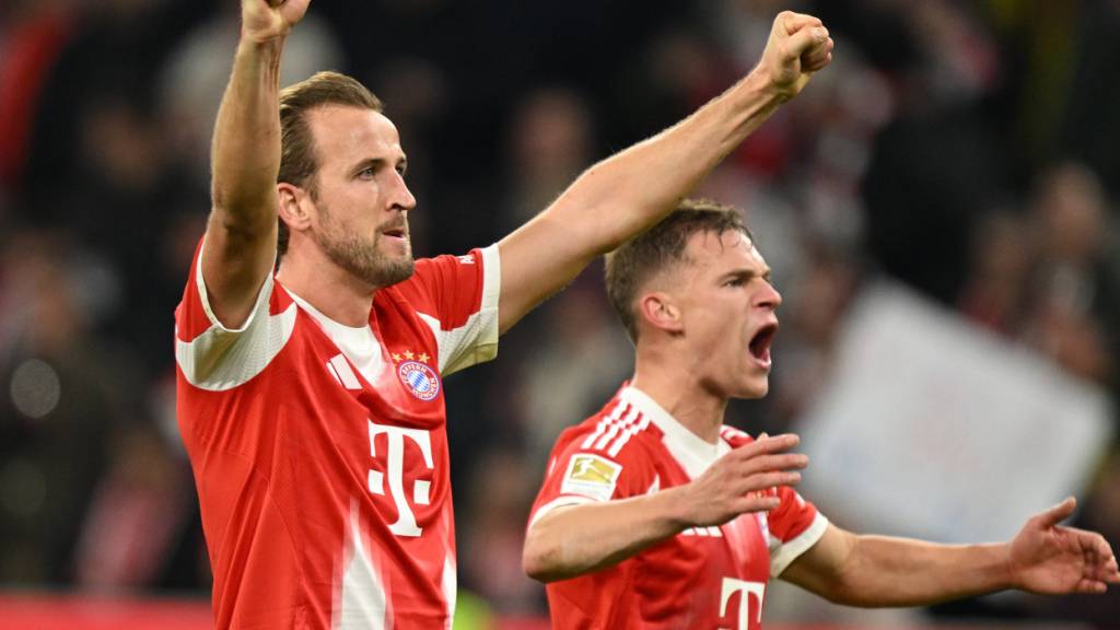 Bayern München konnte sich auch gegen Borussia Dortmund auf Harry Kane verlassen