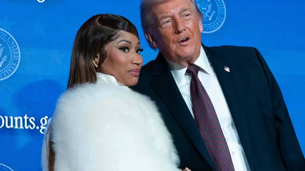 Rapperin Nicki Minaj galt lange Zeit als Trump-Kritikerin. Nun rührt sie als MAGA-Fan die Werbetrommel für den US-Präsidenten. (Archivbild)