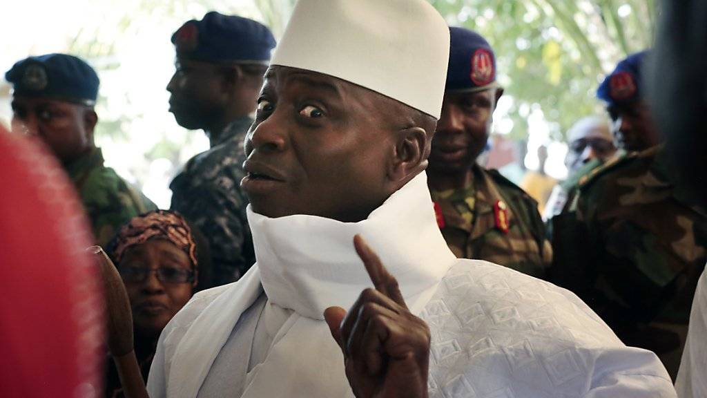Nach 22 Jahren an der Macht war Jammeh bei den letzten Wahlen als Präsident abgewählt worden. Der Langzeitherrscher akzeptiert die Niederlage jedoch nicht.