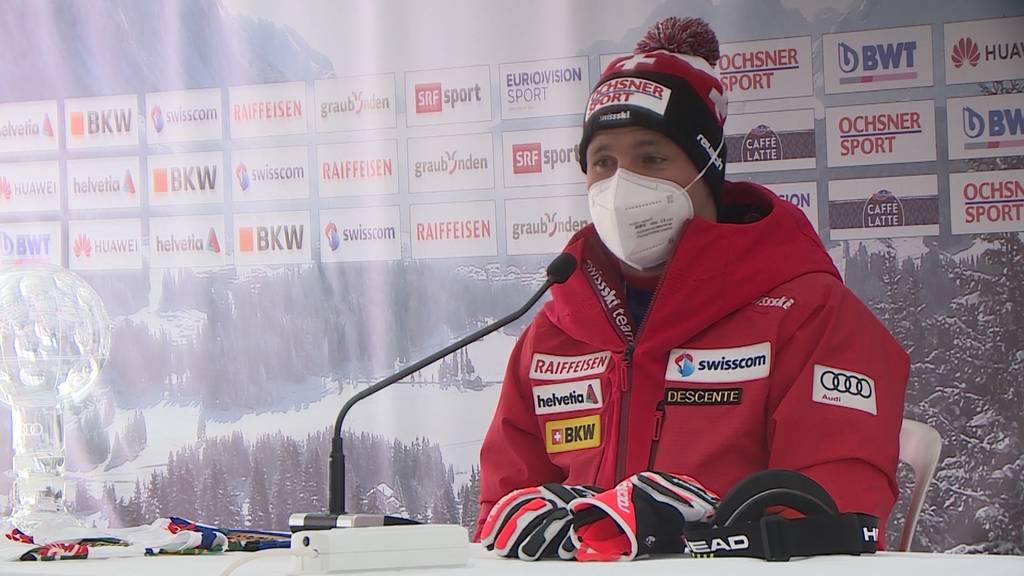 Feuz gewinnt zum vierten Mal in Folge die kleine Abfahrts-Kristallkugel