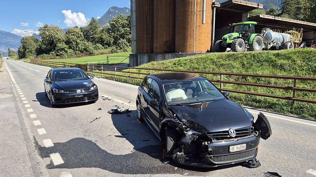 Zwei Verletzte bei Auffahrunfall wegen Katze in Chur