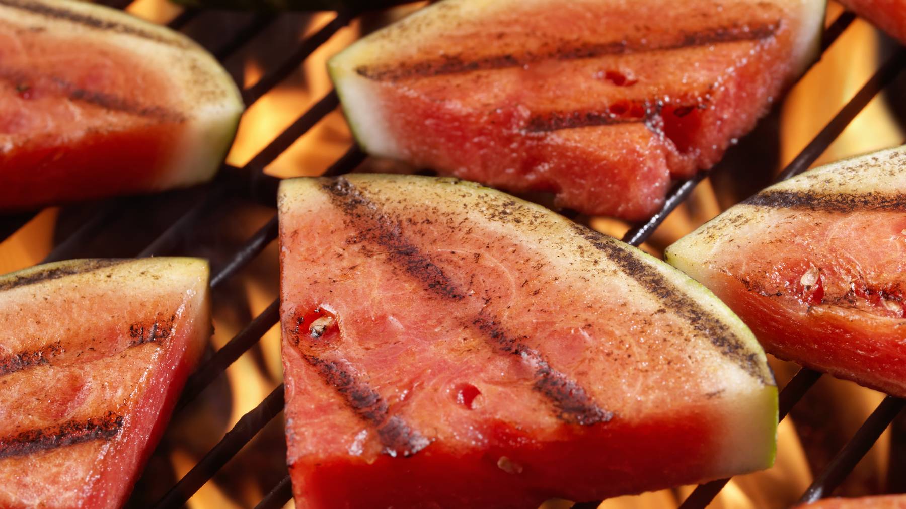 Der Exot: Gegrillte Wassermelone