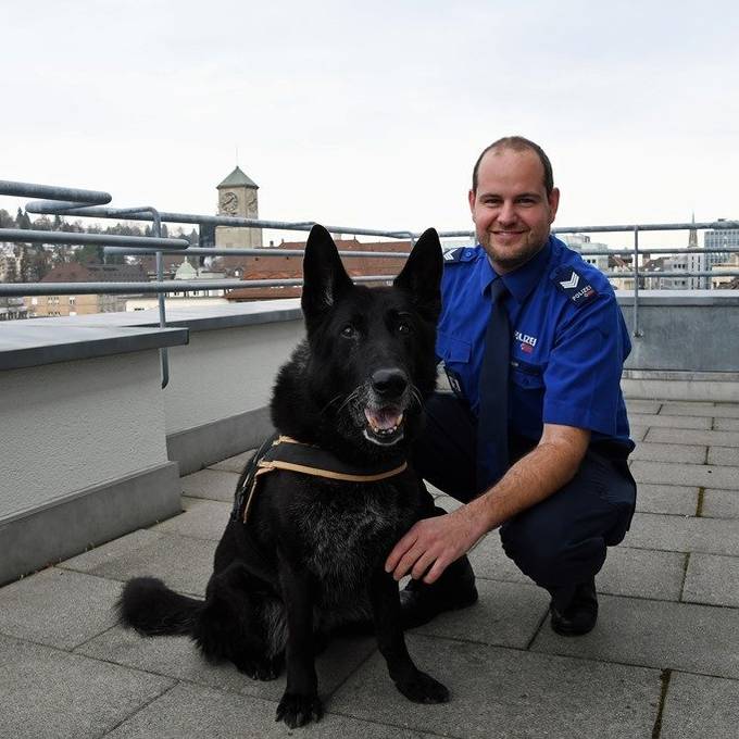 St.Galler Polizeihund geht in Pension