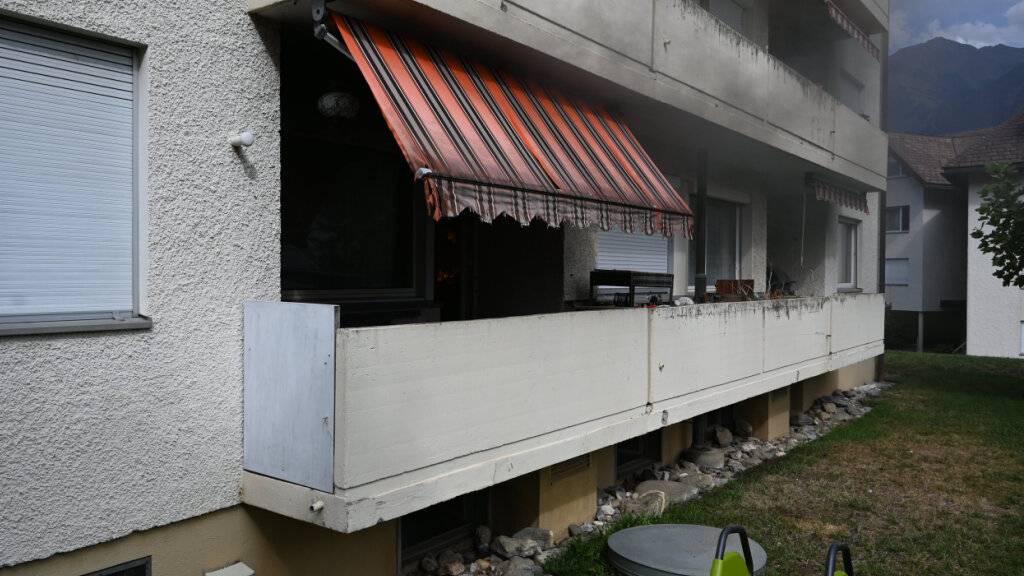 Mehrere Wohnungen nach Brand in Azmoos SG nicht mehr bewohnbar