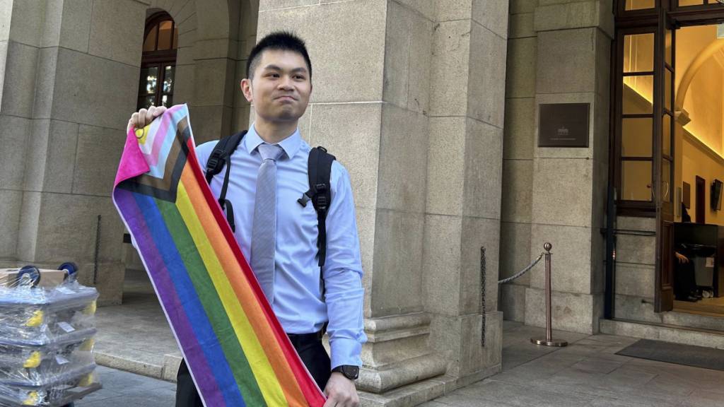 Hongkonger Nick Infinger kämpfte vor Gericht gegen Diskriminierung. (Archivbild)