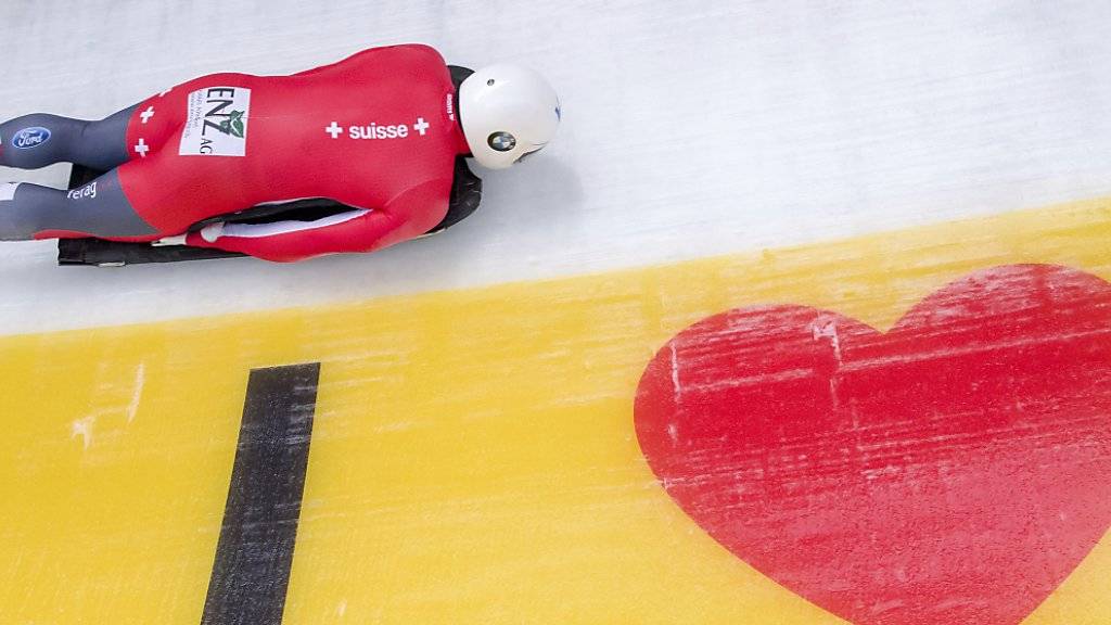 Keine grosse Liebe: Marco Rohrer verpasste an der Skeleton-WM in Königssee den angestrebten Top-20-Platz