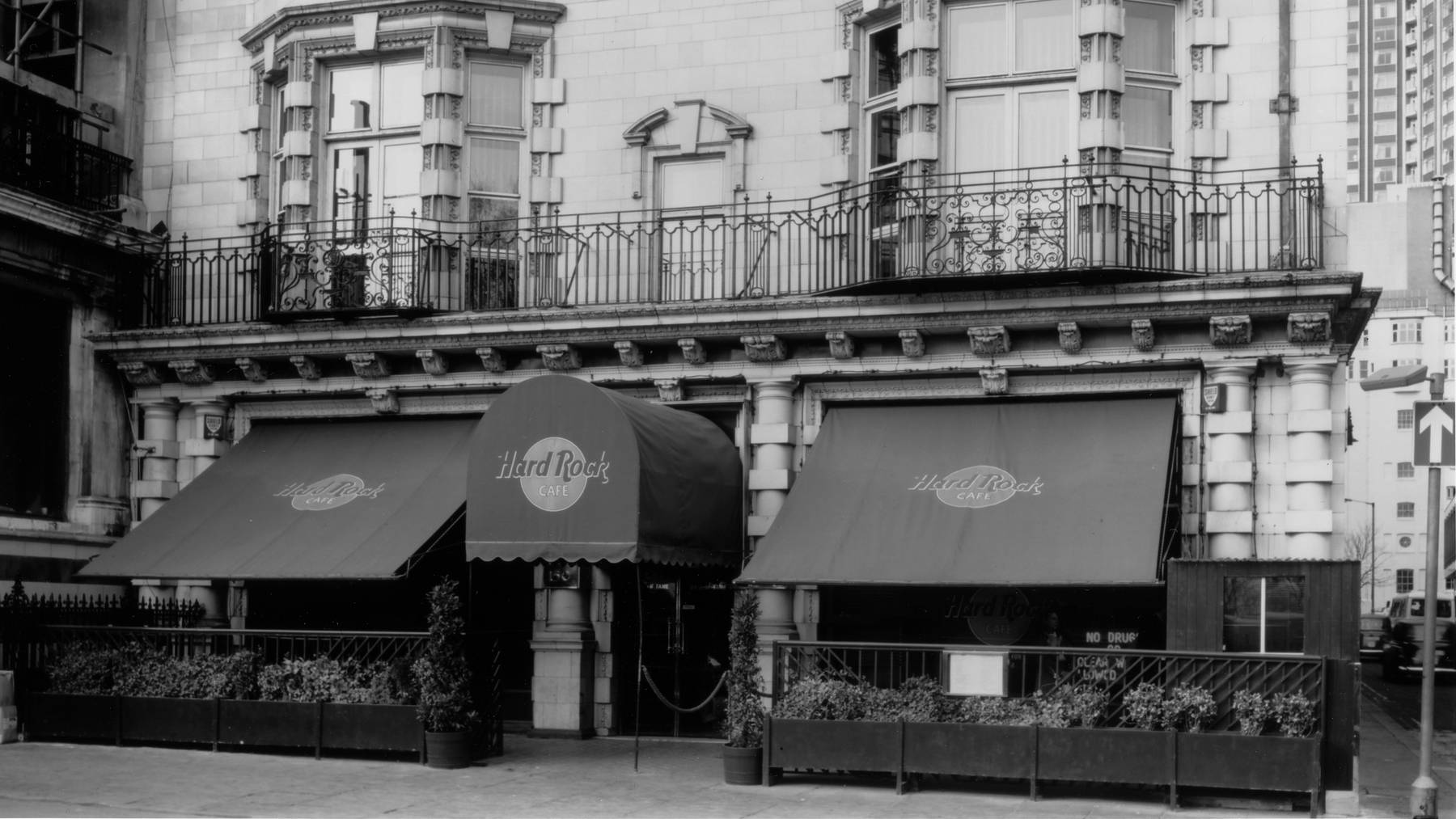 Das erste Hard Rock Cafe entstand in London in einem alten Autohaus