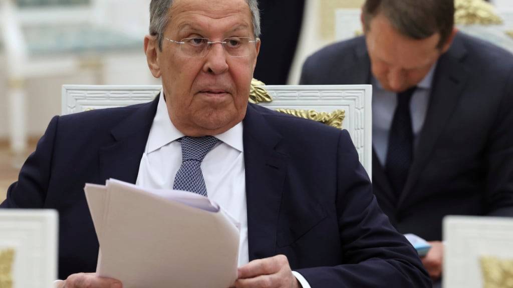Der russische Außenminister Sergej Lawrow. Foto: Vyacheslav Prokofyev/Pool Sputnik Kremlin/AP/dpa/Archivbild