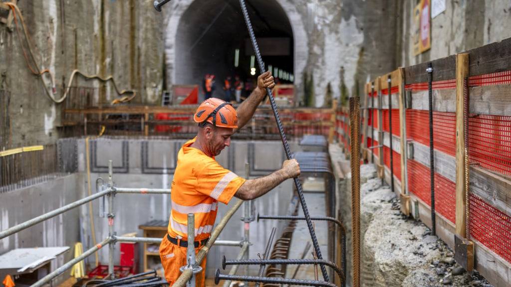 Die Aussichten für Schweizer Baufirmen haben sich wieder aufgehellt. (Symbolbild)