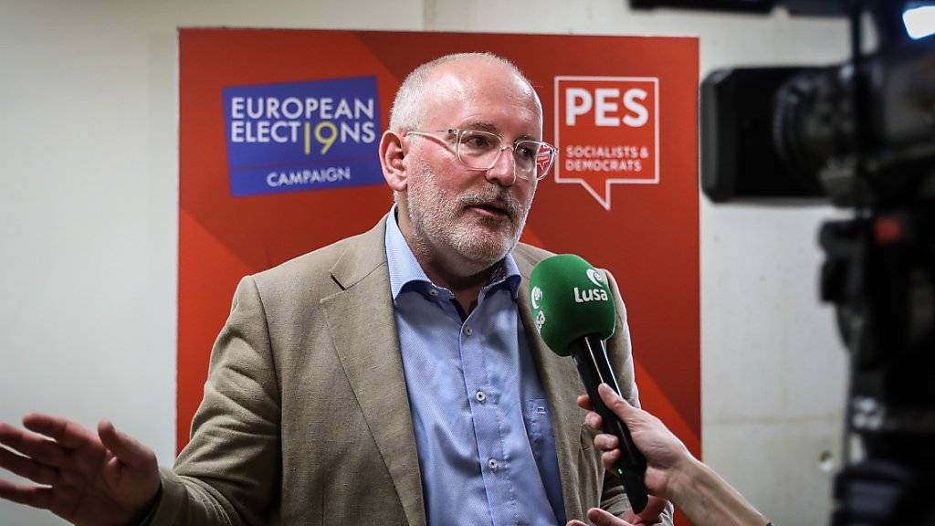 Spitzenkandidat der europäischen Sozialdemokraten für die Europawahl 2019: der frühere niederländischen Aussenminister Frans Timmermans. (Archivbild)