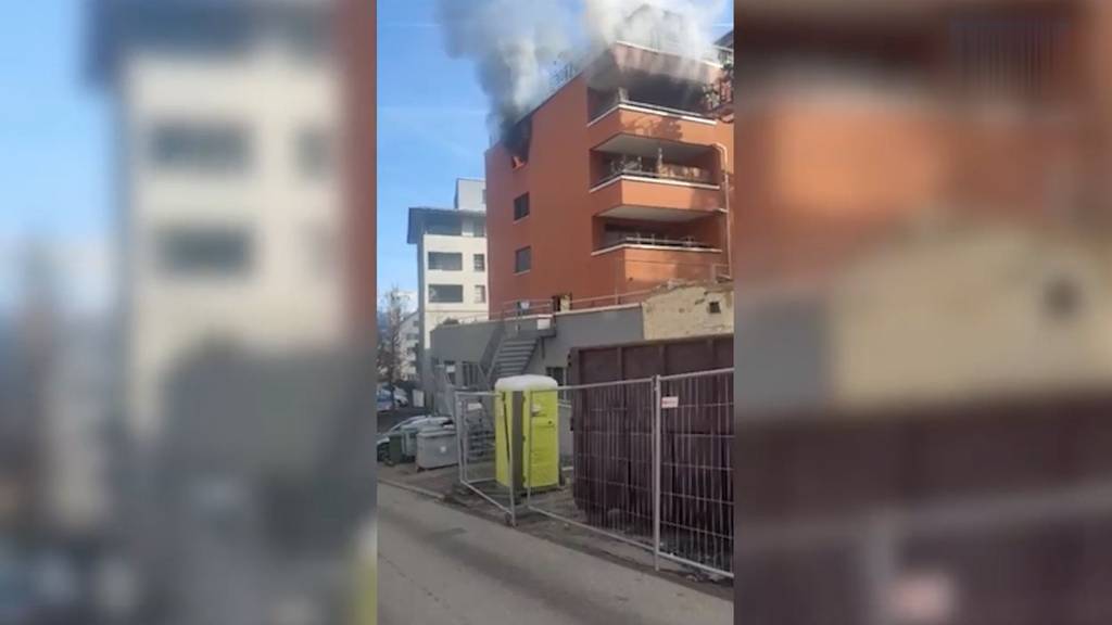 «Konnten nicht einfach in die Wohnung stürmen»: Person stirbt bei Brand in Luzern