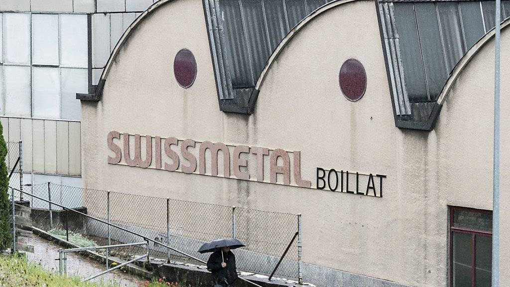 Fabrikgelände der Swissmetal in Reconvilier: Hier sollen drei Chinesen ohne Arbeitsbewilligung gearbeitet haben (Archiv).