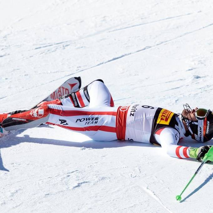 Marcel Hirscher vor zwei Teamkollegen Slalom-Weltmeister