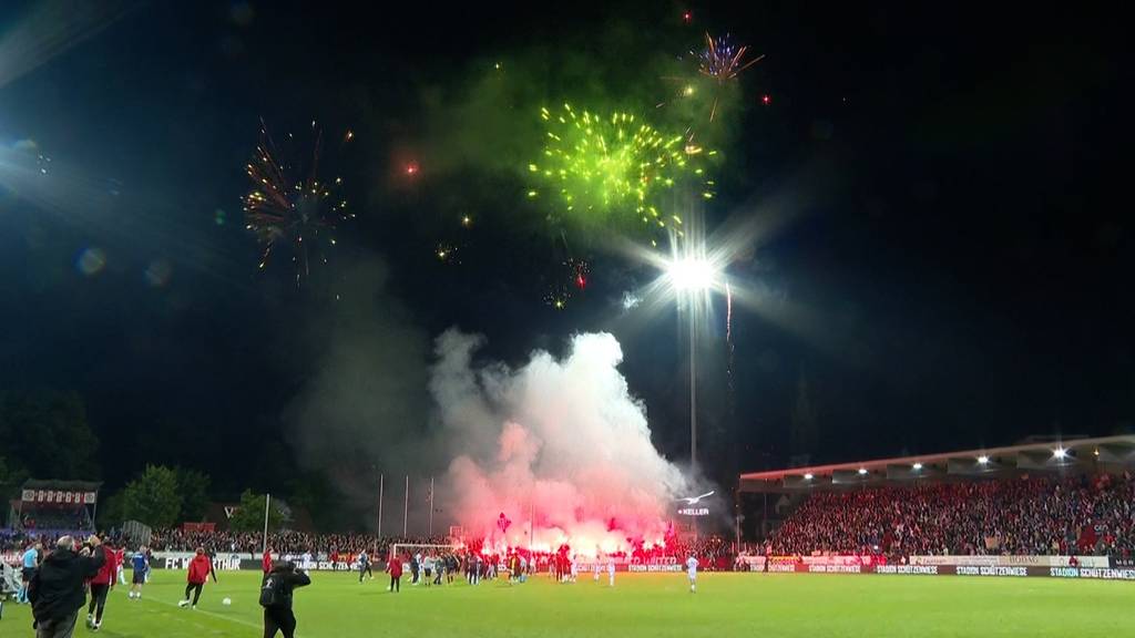 Winterthur feiert Ligaerhalt – GC muss in die Barrage
