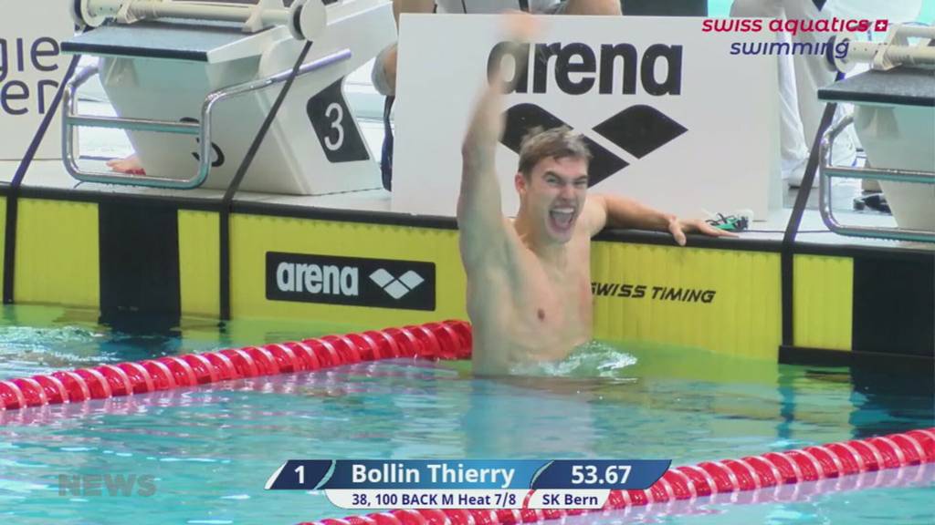 Berner schwimmt an der Olympia in Paris