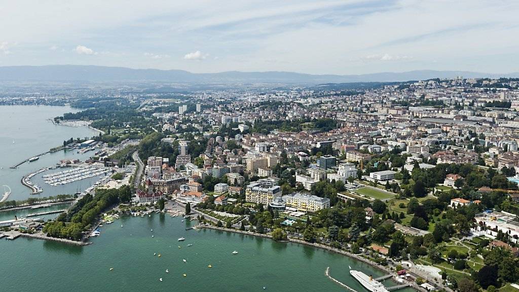 In der Waadtländer Nationalratsdelegation hat die SP einen Sitz an die FDP verloren. Im Bild die Kantonshauptstadt Lausanne. (Archiv)