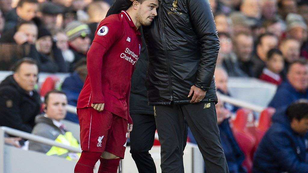 Xherdan Shaqiri und Jürgen Klopp treten mit Liverpool als Favorit zum Champions-League-Final gegen Tottenham Hotspur an