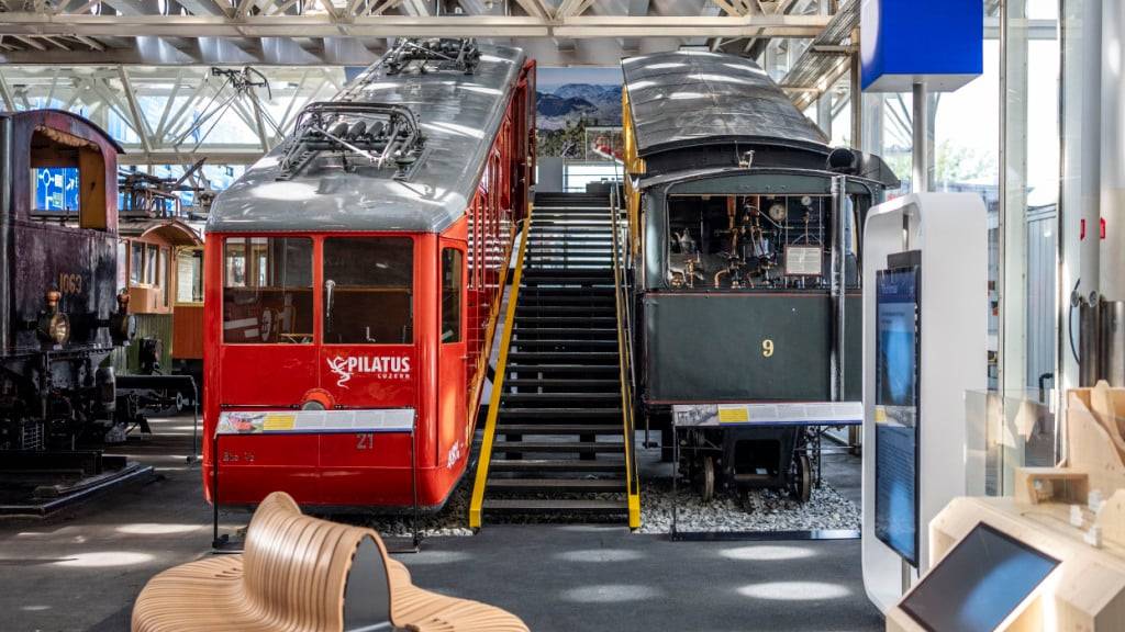 Das Verkehrshaus Schweiz hat eine neue Bahnausstellung eröffnet.