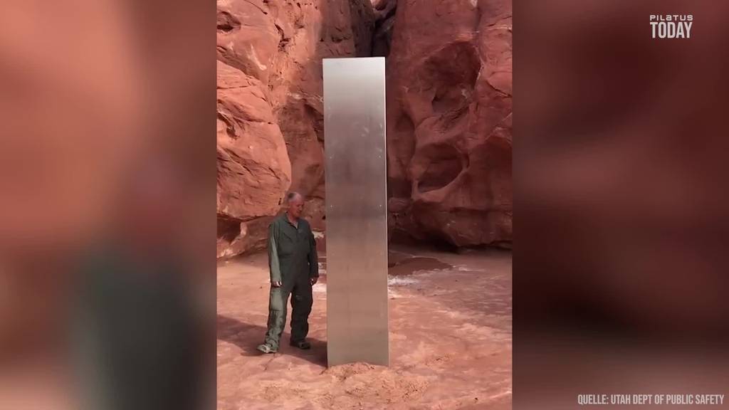 Die ganze Welt rätselt über mysteriösen Metall-Monolithen in der Wüste
