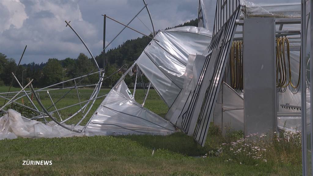 Heftiges Unwetter in Wil