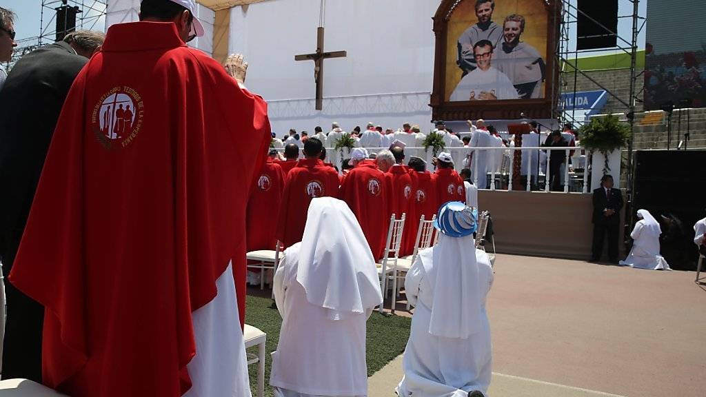 Gedenken an getötete Glaubensbrüder: Seligsprechung in Peru.