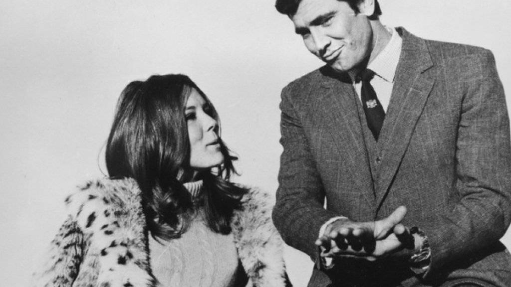 1969 spielte Diana Rigg im Film «On Her Majesty's Secret Service» das Bond-Girl an der Seite von George Lazenby (Archiv)