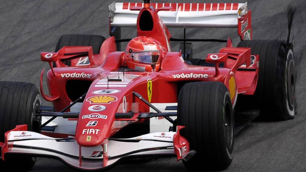 Michael Schumacher fuhr zwischen 1996 und 2006 für Ferrari