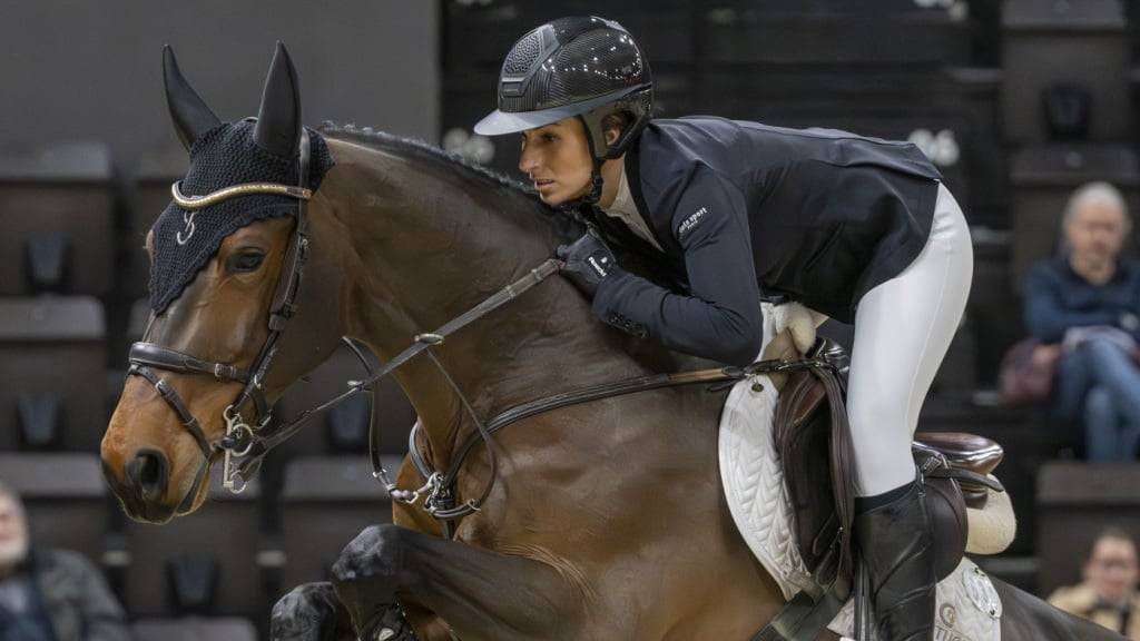 Das Schweizer Team mit Janika Sprunger kam am CSIO von Saint-Tropez im Nationenpreis nur auf Platz 8