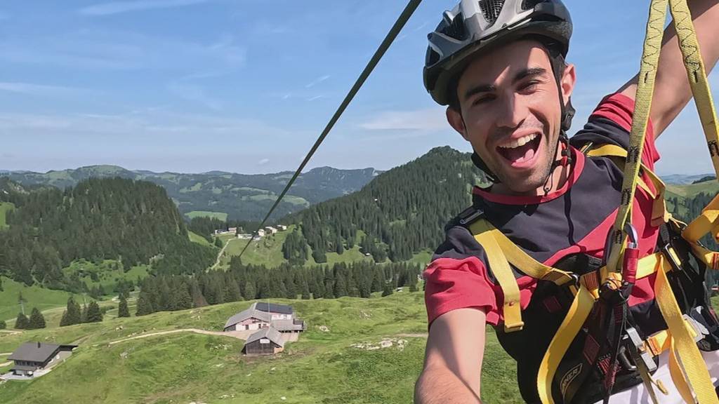 Kanton Schwyz: Längste Seilrutsche der Schweiz