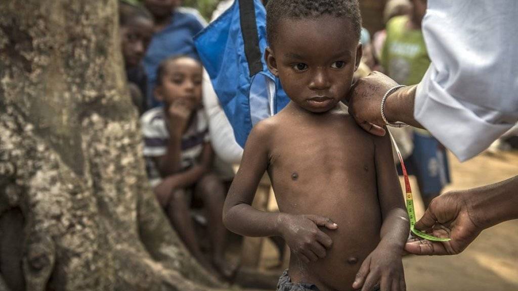 Laut Welthunger-Index ist jedes vierte Kind von Wachstumsverzögerungen betroffen (Symbolbild)