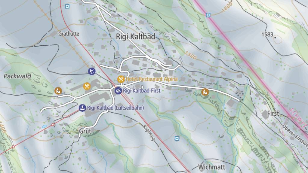 Die Bergkirche Rigi Kaltbad wurde 1963 eingeweiht.