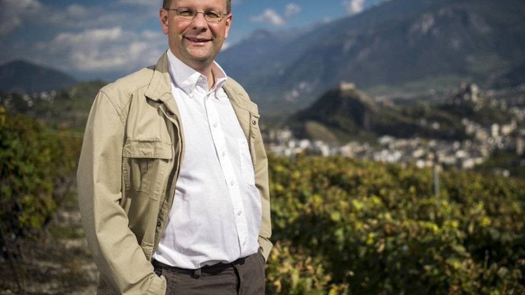 Der Walliser Weinhändler Dominique Giroud beschwerte sich über einen Beitrag des Westschweizer Fernsehens RTS. (Archiv)