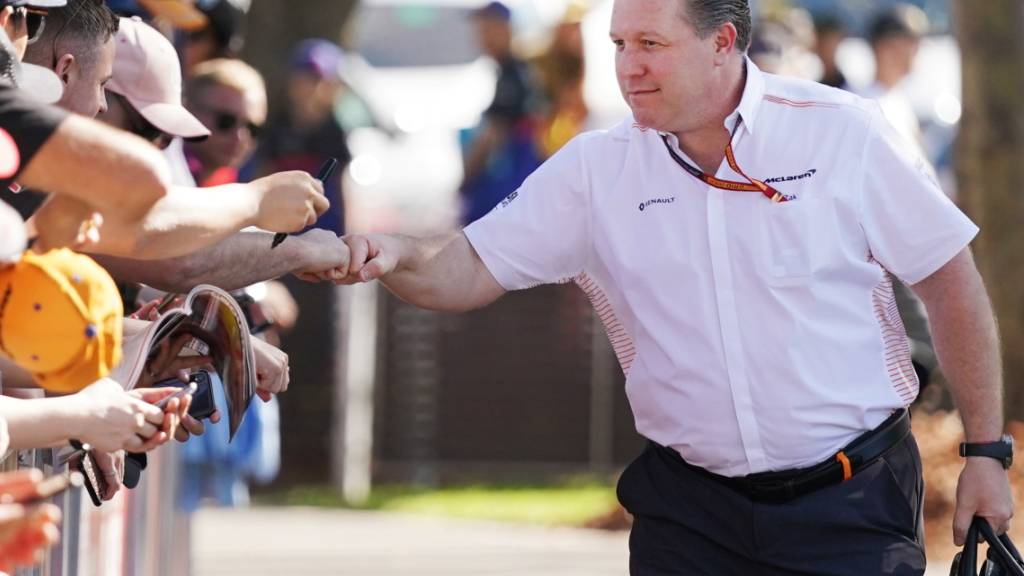 McLaren-Motorsportchef Zak Brown vor dem geplanten GP von Australien: Nach dem ersten Coronavirus-Fall im McLaren-Team wurde das Rennen in Melbourne schliesslich abgesagt
