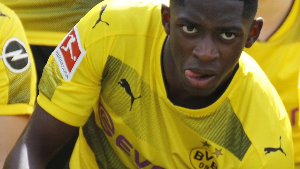 Der von Barcelona umworbene Dortmunder Ousmane Dembélé erschien am Montag nicht zum Training des Bundesliga-Klubs