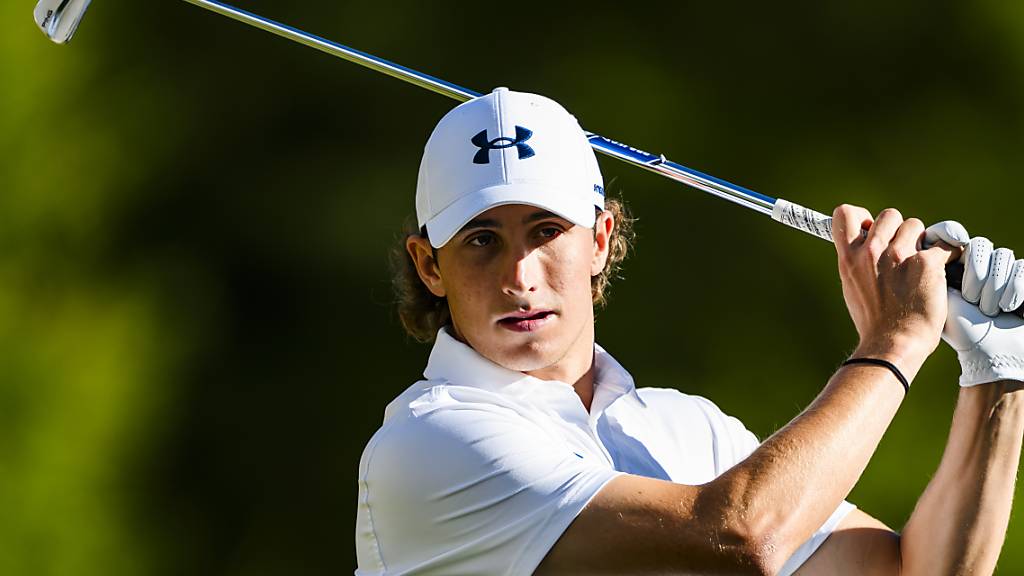 Cedric Gugler ist eine Schweizer Hoffnung im Profigolfsport