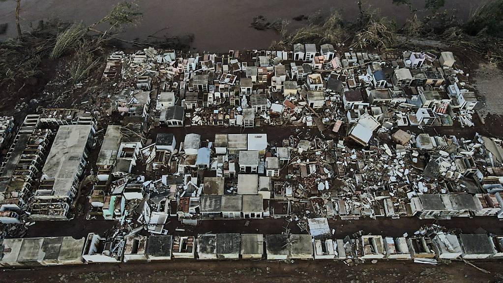 Das Hochwasser in Brasilien forderte bereits 149 Tote.
