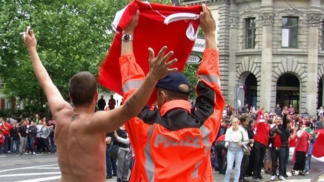 Die Kantonspolizei Thurgau wird Siegesfeiern während der Fussball-EM aufmerksam begleiten.