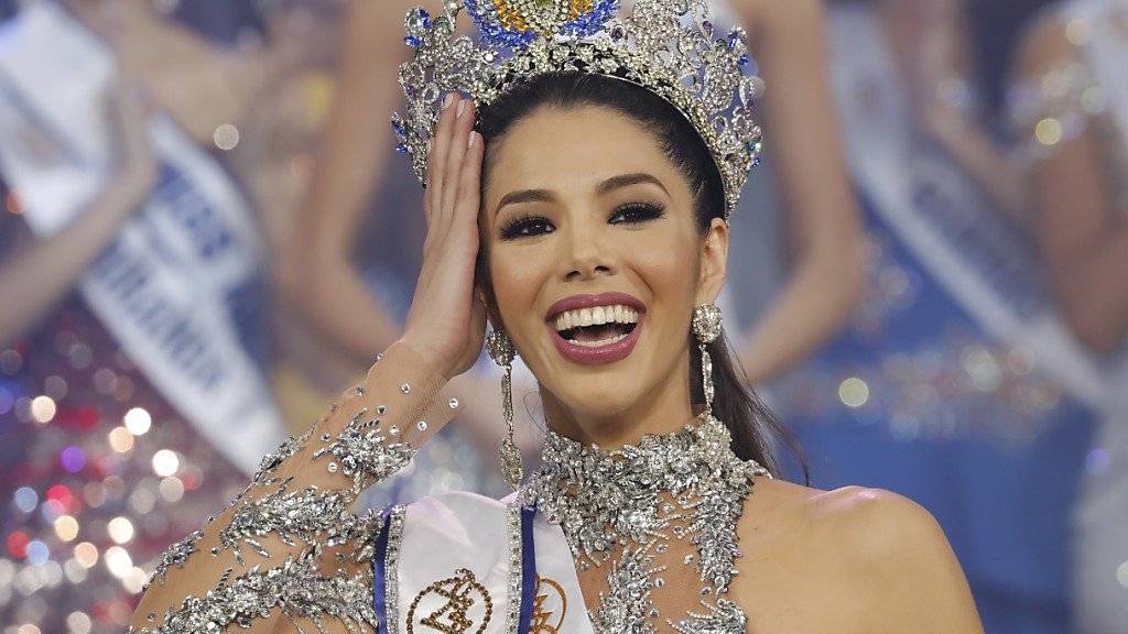 «Die Schönheit einer Frau ist nicht 90-60-90»: Die 19-jährige Marketingstudentin Thalia Olvino wurde am Donnerstag zur neuen Miss Venezuela gekrönt.