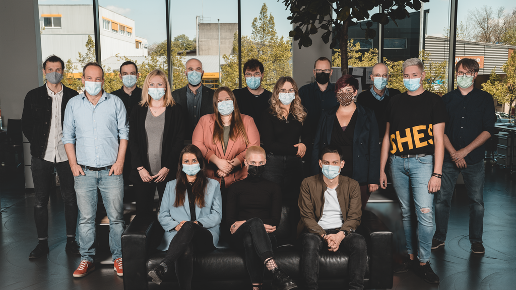 Gruppenbild ArgoviaToday Maske