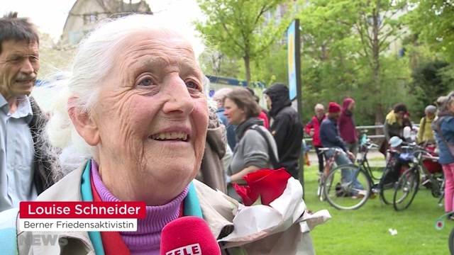 Rund tausend Personen am Berner Ostermarsch