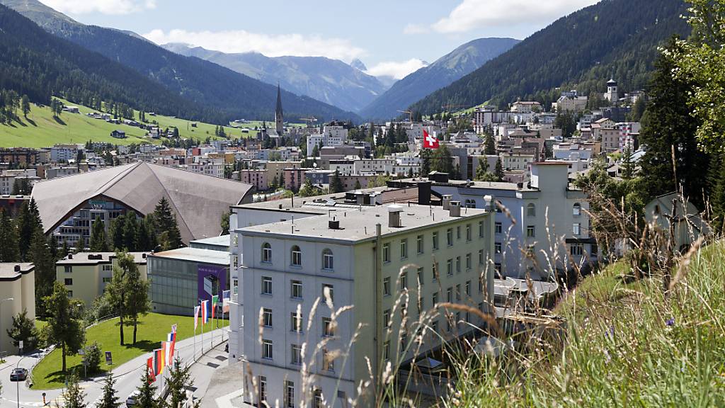 Am WEF in Davos werden nebst Hotels auch Chalets an die Gäste vermietet. (Archivbild)