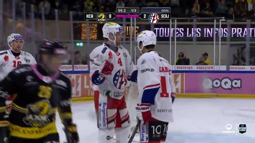 Nach verspielter Führung: Die SC Rapperswil-Jona Lakers gewinnen gegen Ajoie