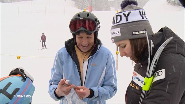 Wendy Holdener trainiert in ihrer Heimat