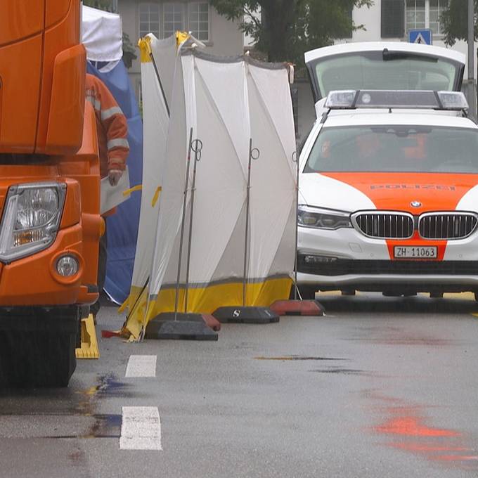 Mädchen (5) wird in Oberrieden von Lastwagen erfasst und getötet